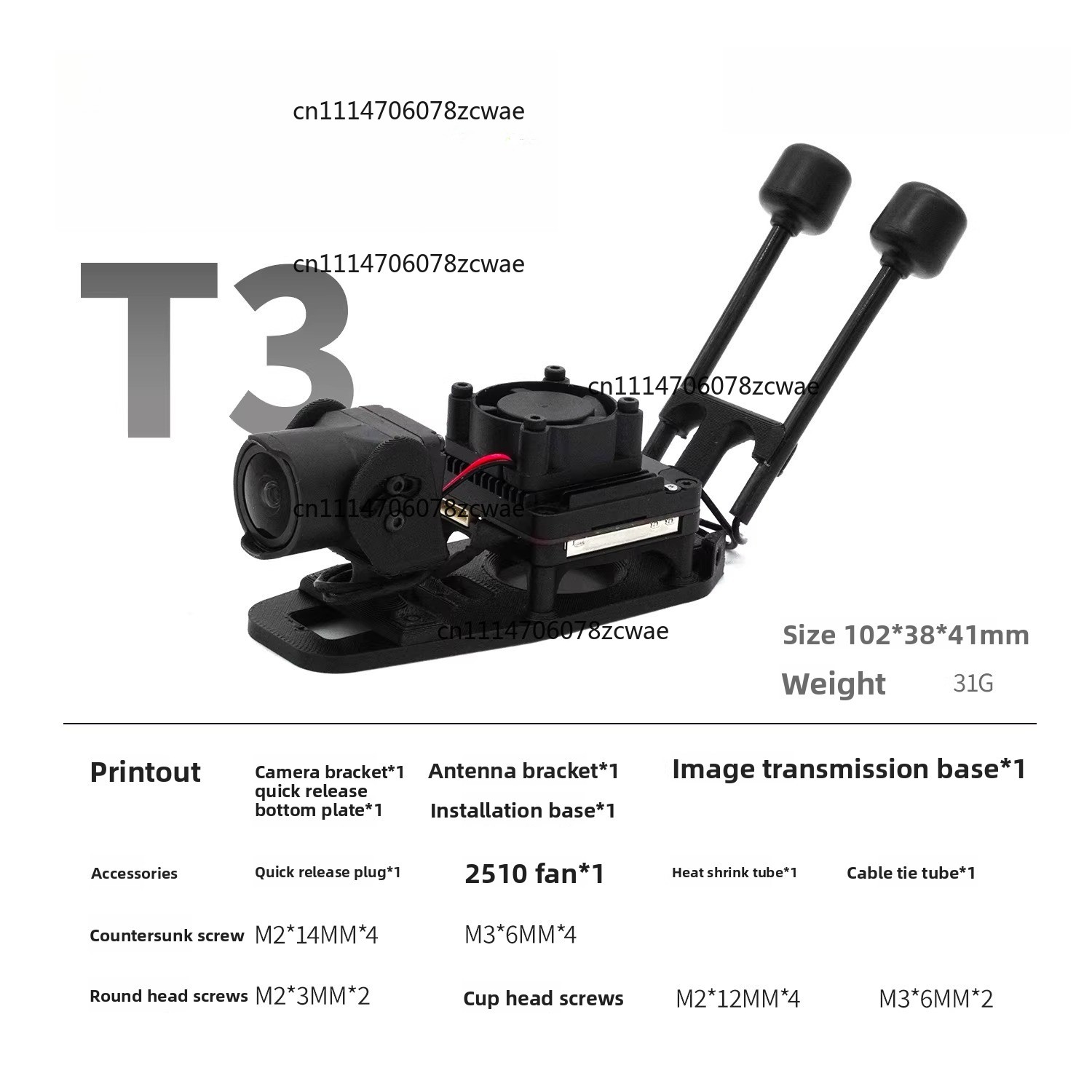 Support de fixation rapide ZOC - Drone Kit Racing avis et prix